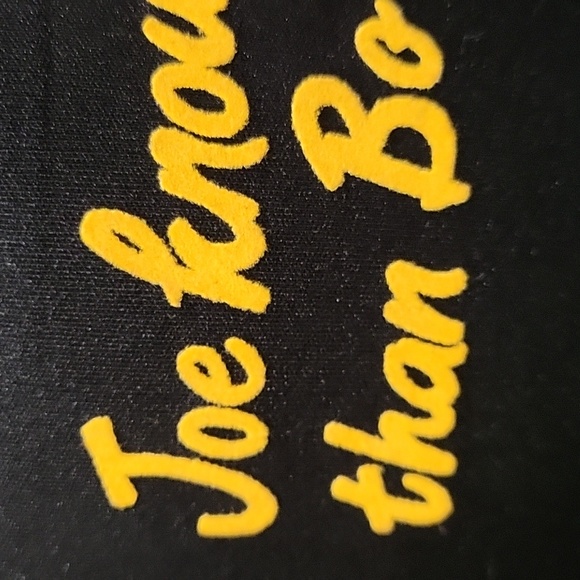 Vintage Joe Knows More than Bo Rare Trucker snapback - Picture 6 of 9